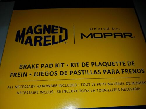 Magneti Marelli by Mopar 1AMV200961 Disc Brake Pad Set 